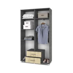 КАРИНА Шкаф 4-х дверный К43 в Кунгуре - kungur.mebel24.online | фото 8
