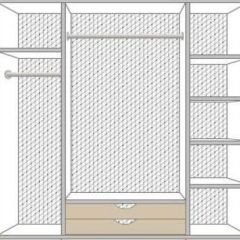 Шкаф 4-х дверный с зеркалами (03.144) Ольга (могано) в Кунгуре - kungur.mebel24.online | фото 2