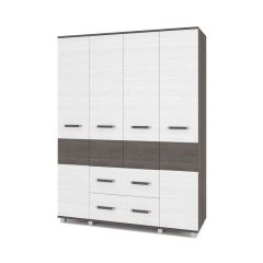 ВИОРА Шкаф 4-х дверный В43 в Кунгуре - kungur.mebel24.online | фото