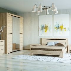 Шкаф 4х створчатый ВЕРСАЛЬ-5 секция №16 в Кунгуре - kungur.mebel24.online | фото 3
