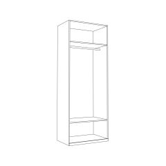 Шкаф для одежды 13.329 Валенсия в Кунгуре - kungur.mebel24.online | фото 2