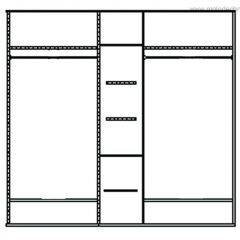 Шкаф для одежды Лика (ММ-137-01/05) в Кунгуре - kungur.mebel24.online | фото 3