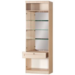 Шкаф для посуды №612 "Инна" Денвер светлый в Кунгуре - kungur.mebel24.online | фото 2