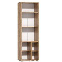 Шкаф Эльза (Дуб Крафт Золотой/Белый) в Кунгуре - kungur.mebel24.online | фото 2