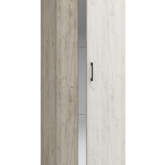 Шкаф Эмма (Дуб Крафт серый/белый) в Кунгуре - kungur.mebel24.online | фото
