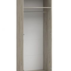 Шкаф Эмма (Дуб Крафт серый/белый) в Кунгуре - kungur.mebel24.online | фото 2