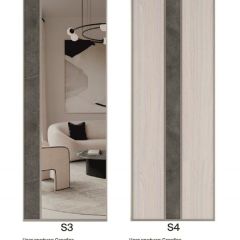 Шкаф-купе 1300 серии SILVER S1+S1+B2+PL2 (2 ящика+1 штанга+1 полка) профиль «Серебро» в Кунгуре - kungur.mebel24.online | фото 9