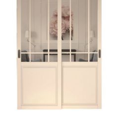 Шкаф-купе 1500 серии NEW CLASSIC K3+K3+B2+PL1 (2 ящика+1 штанга) профиль «Капучино» в Кунгуре - kungur.mebel24.online | фото 14