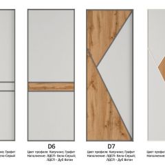 Шкаф-купе 1600 серии SOFT D6+D4+B2+PL2 (2 ящика+1штанга+1 полка) профиль «Капучино» в Кунгуре - kungur.mebel24.online | фото 11