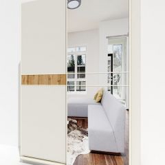 Шкаф-купе 1600 серии SOFT D6+D4+B2+PL2 (2 ящика+1штанга+1 полка) профиль «Капучино» в Кунгуре - kungur.mebel24.online | фото 2