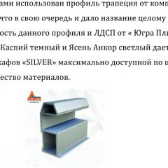 Шкаф-купе 1950 серии SILVER S5+S5+S5 B22+PL4 (по 2 ящика лев/прав+F обр.штанга) профиль «Серебро» в Кунгуре - kungur.mebel24.online | фото 4