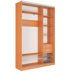 Шкаф-купе Джонни 1500 вариант 2 (Зеркало/Зеркало) в Кунгуре - kungur.mebel24.online | фото 3