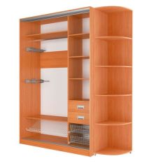 Шкаф-купе Элвис 1500 вариант 7 (Тройной ЛДСП/Тройной ЛДСП) в Кунгуре - kungur.mebel24.online | фото 3