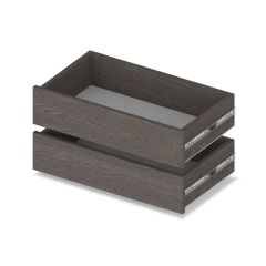 МАРТИН Шкаф-купе с зеркалом Анкор темный (2000*450) М402 в Кунгуре - kungur.mebel24.online | фото 3