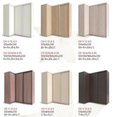 Шкаф-купе "Удачный" угловой ОУ-У 12-6-0 (Белый) в Кунгуре - kungur.mebel24.online | фото 2