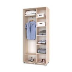 РОЛАНД Шкаф-купе Млечный дуб (450*1000) Р401 в Кунгуре - kungur.mebel24.online | фото 3