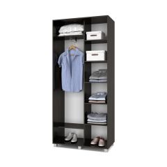 РОЛАНД Шкаф-купе с зеркалами Венге (450*1000) Р403 в Кунгуре - kungur.mebel24.online | фото 2