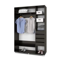 РОЛАНД Шкаф-купе с зеркалами Венге (450*1000) Р403 в Кунгуре - kungur.mebel24.online | фото 4