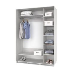 РОЛАНД Шкаф-купе с зеркалом Шимо темный (600*1600) Р662 в Кунгуре - kungur.mebel24.online | фото 2