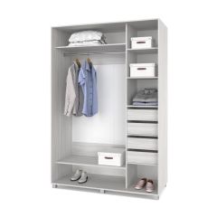 РОЛАНД Шкаф-купе с зеркалом Шимо темный (600*1600) Р662 в Кунгуре - kungur.mebel24.online | фото 4