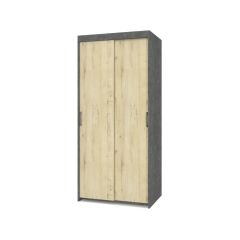 ТОМАС Шкаф-купе Камень темный - Ирландский дуб Т21 в Кунгуре - kungur.mebel24.online | фото