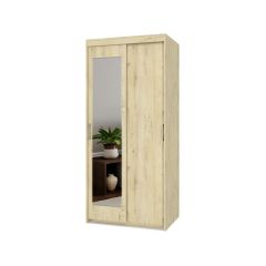 ТОМАС Шкаф-купе с зеркалом Ирландский дуб Т22 в Кунгуре - kungur.mebel24.online | фото