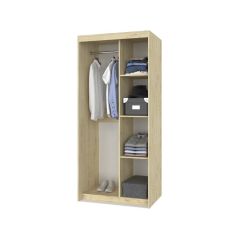 ТОМАС Шкаф-купе с зеркалом Ирландский дуб Т22 в Кунгуре - kungur.mebel24.online | фото 2