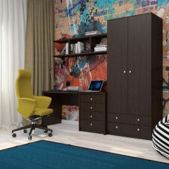 Шкаф Нина (М6) Венге в Кунгуре - kungur.mebel24.online | фото