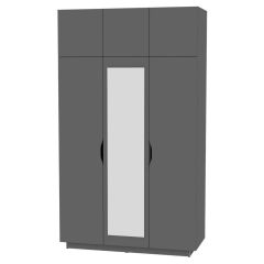 Шкаф с зеркалом "Аврора (H21_M)" в Кунгуре - kungur.mebel24.online | фото 20