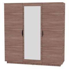 Шкаф с зеркалом "Аврора (H30_M)" в Кунгуре - kungur.mebel24.online | фото 10