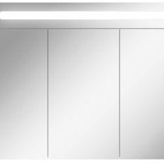 Шкаф-зеркало Аврора 85 с подсветкой LED Домино (DV8010HZ) в Кунгуре - kungur.mebel24.online | фото 4