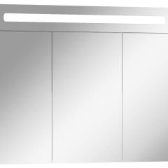 Шкаф-зеркало Аврора 85 с подсветкой LED Домино (DV8010HZ) в Кунгуре - kungur.mebel24.online | фото 1