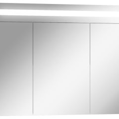 Шкаф-зеркало Аврора 90 с подсветкой LED Домино (DV8011HZ) в Кунгуре - kungur.mebel24.online | фото