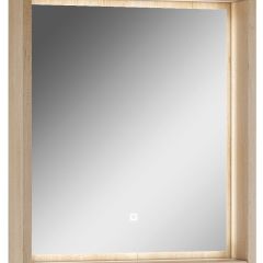 Шкаф-зеркало Nice 60 с подсветкой Домино (DN4706HZ) в Кунгуре - kungur.mebel24.online | фото 1