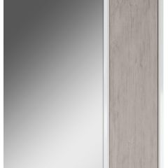 Шкаф-зеркало Uno 60 Дуб серый левый/правый Домино (DU1503HZ) в Кунгуре - kungur.mebel24.online | фото 5