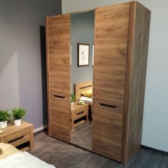 АФИНА Спальный гарнитур Дуб Крафт (модульная) в Кунгуре - kungur.mebel24.online | фото 8