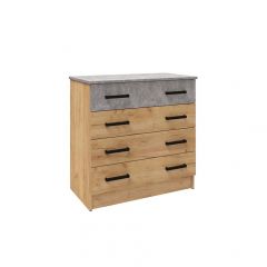 Спальня Асти Комод (Дуб крафт золотой) в Кунгуре - kungur.mebel24.online | фото