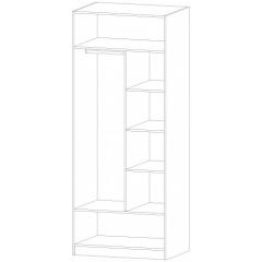 ДИАНА Шкаф 2-х створчатый в Кунгуре - kungur.mebel24.online | фото 2
