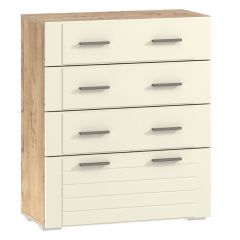 Спальня Livorno Комод НМ 040.46 Х (Софт Панакота/Дуб Бунратти) в Кунгуре - kungur.mebel24.online | фото