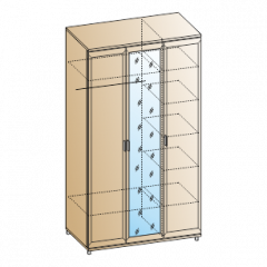 Спальня Мелисса композиция 4 (Ясень Асахи) в Кунгуре - kungur.mebel24.online | фото 2