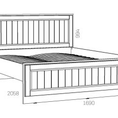 НМ 040.34 Х (1600) Кровать "Оливия" в Кунгуре - kungur.mebel24.online | фото 2