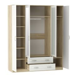 НМ 011.84 Х Шкаф комбинированный "Оливия" в Кунгуре - kungur.mebel24.online | фото 2