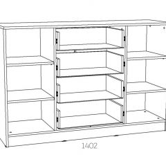 НМ 040.35 Х Тумба "Оливия" в Кунгуре - kungur.mebel24.online | фото 3