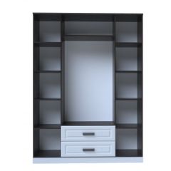 Спальня Венеция-1 (модульная) (Венге/Белое дерево) в Кунгуре - kungur.mebel24.online | фото 6