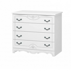 ЛОТОС Спальный гарнитур (модульный) белый лак в Кунгуре - kungur.mebel24.online | фото 8