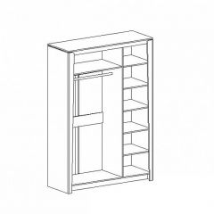 Спальный гарнитур  Мальта (Дуб Винтерберг) в Кунгуре - kungur.mebel24.online | фото 8