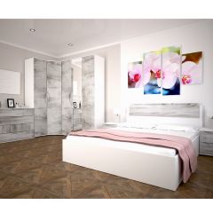 Спальный гарнитур Сорренто EVO (модульный) в Кунгуре - kungur.mebel24.online | фото 3