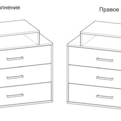 Спальный гарнитур Юнона (вариант-2) в Кунгуре - kungur.mebel24.online | фото 4