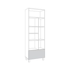 Стеллаж 13.148 Манхеттен в Кунгуре - kungur.mebel24.online | фото 2