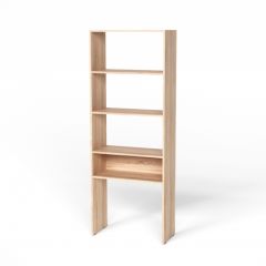 Стеллаж Элемент-1 (дуб сонома) в Кунгуре - kungur.mebel24.online | фото